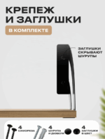 Полка настенная Полукруг (1шт) — изображение 5